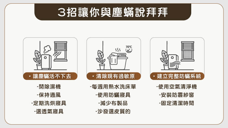 3招讓你與塵蟎說拜拜