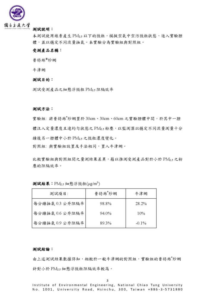 交大環工PM2.5測試